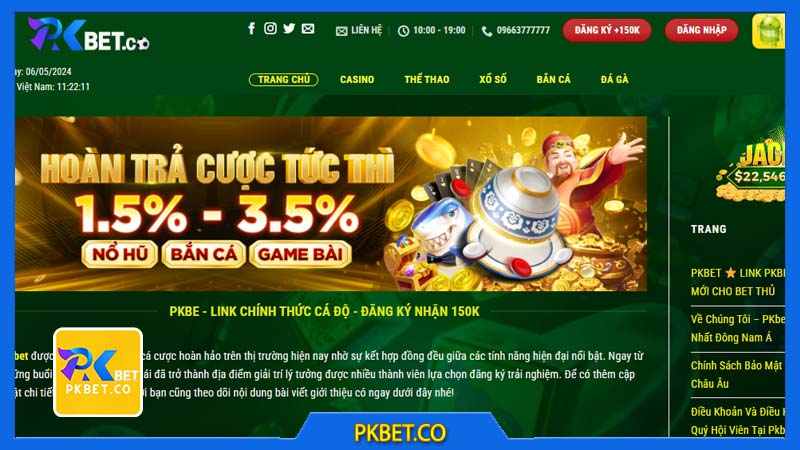 Tải App pkbet